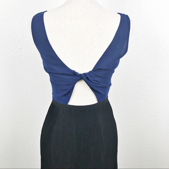 Madewell Twist Back Pleated Maxi Dress Semiformal - Picture 6 of 8